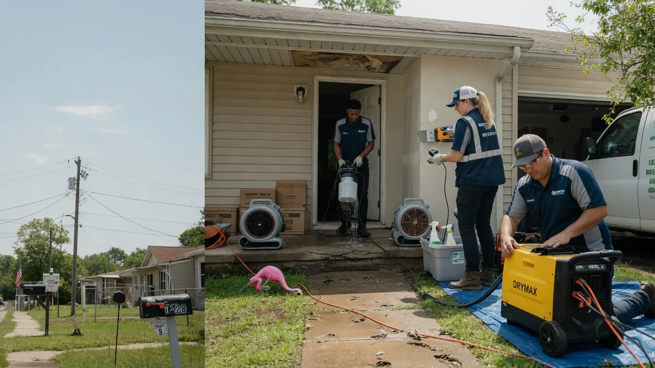 Storm Damage Water Removal in Little River Academy, TX near me